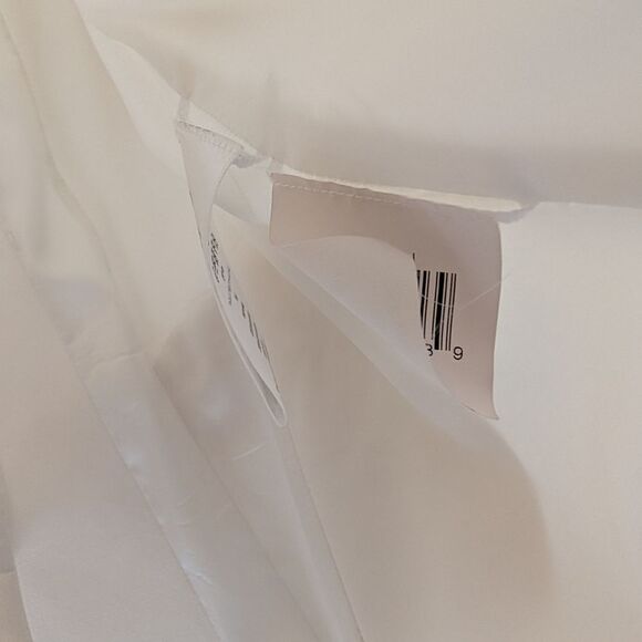 BCBGMaxAzria Cream Blazer with Notched Lapels - Picture 8 of 10